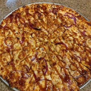 14" BBQ CHICKEN CAULIFLOWER